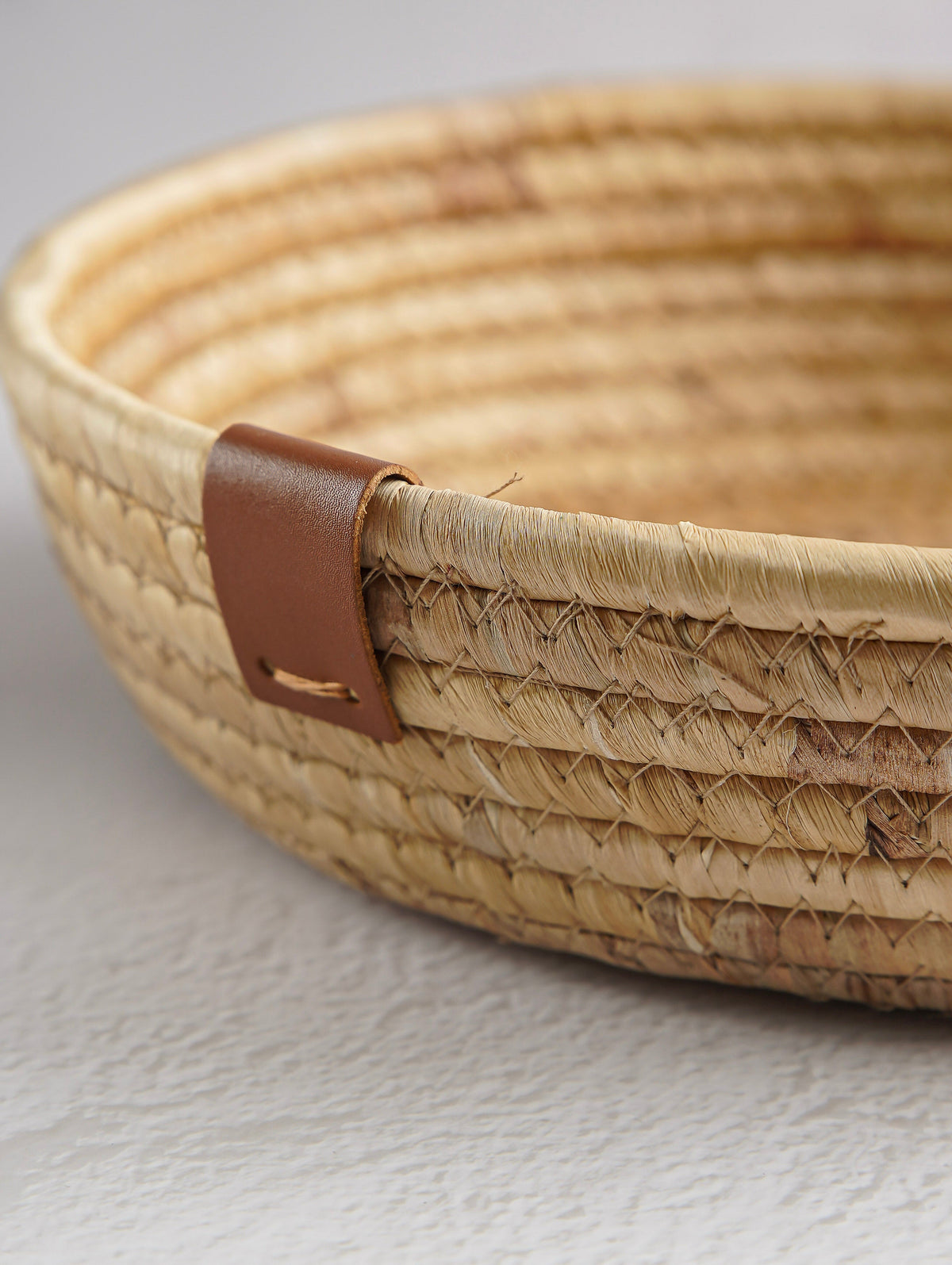 Hand-Woven Seagrass Basket