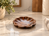 Mini Scalloped Wood Tray